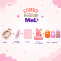 Kit Babyshower Regalo Maternal Bebé Bañito Toalla Peluche Combo nena