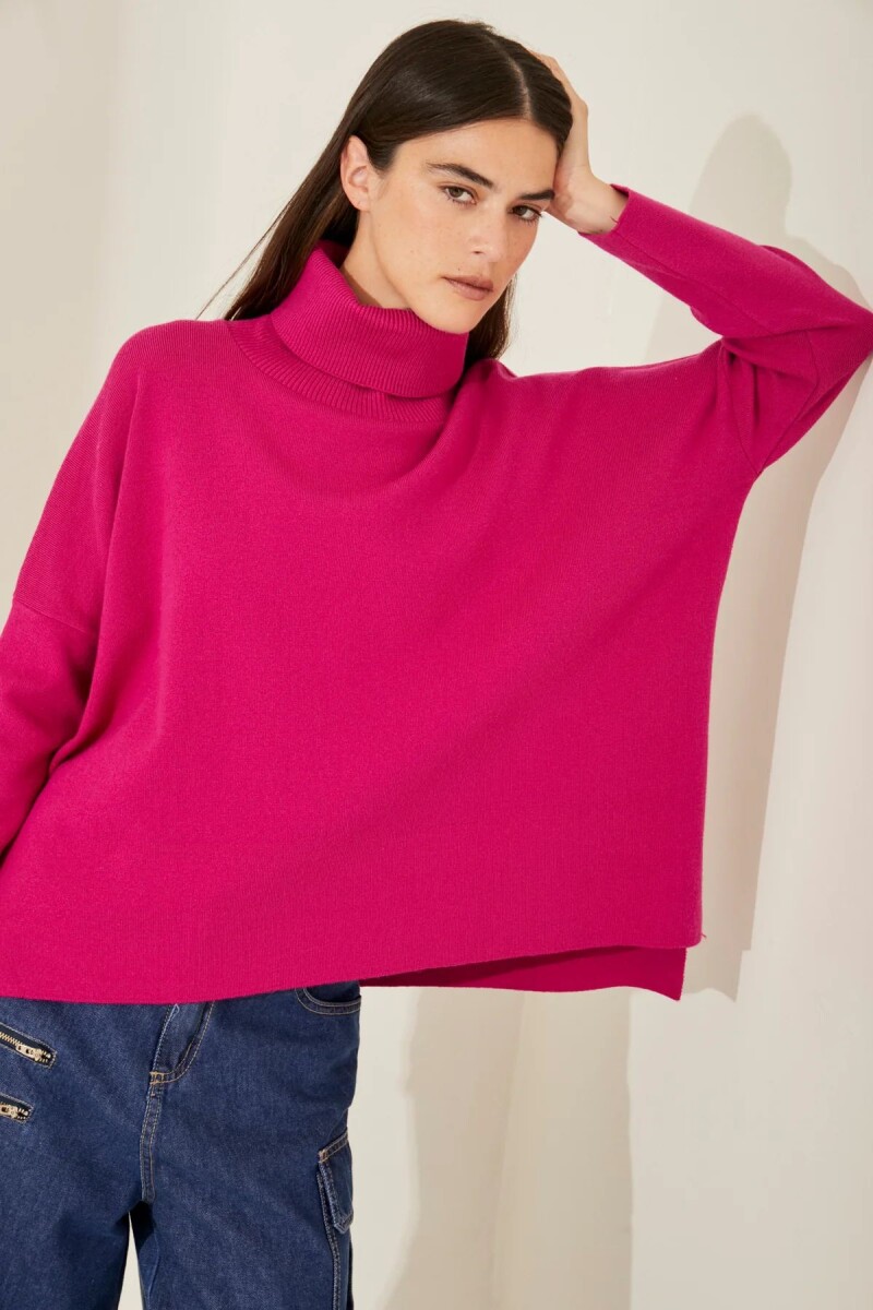 POLERA OLIVER - FUCSIA 