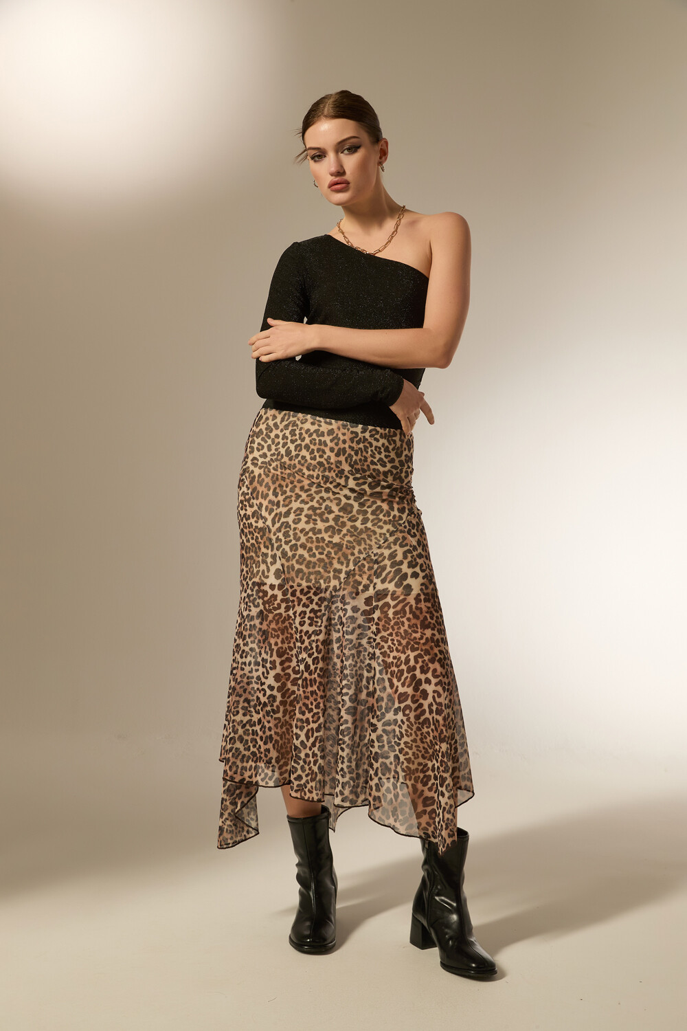 Falda Minra Estampado 1