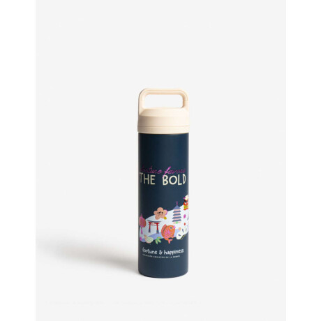 Botella Metálica ''lucky Cats'' Combinacion multicolor