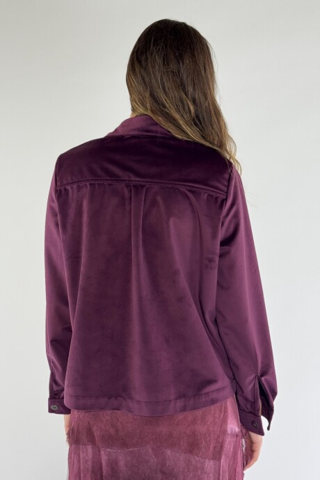 CHAQUETA ADELE Bordó