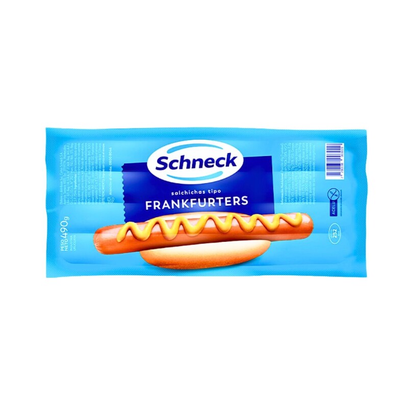 Frankfruters Largos Schneck - 8 ud. Frankfruters Largos Schneck - 8 ud.