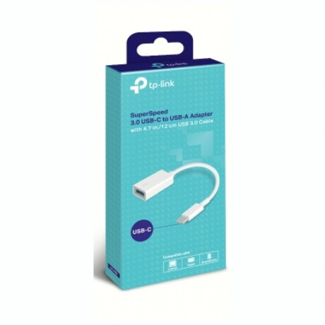 Adaptador TP-LINK UC400 USB-C 3.0 A USB-A 3.0 Adaptador TP-LINK UC400 USB-C 3.0 A USB-A 3.0