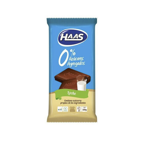Chocolate HASS 0% Azúcar Tableta150Grs Leche