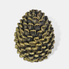 FIGURA CERAMICA PINO DORADO COMB 9.5X14CM Unica
