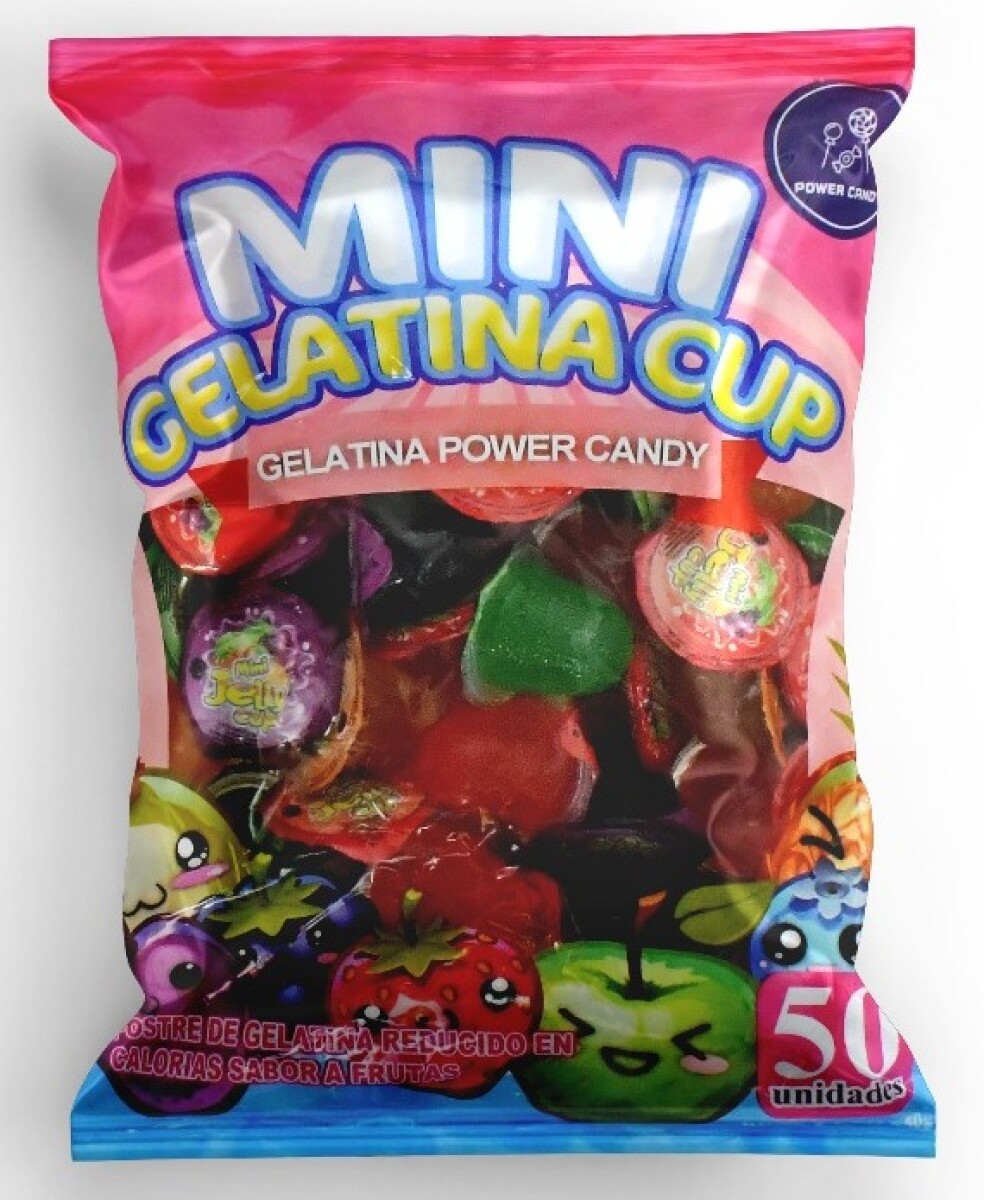 GELATINA POWER CANDY CUP 50U 
