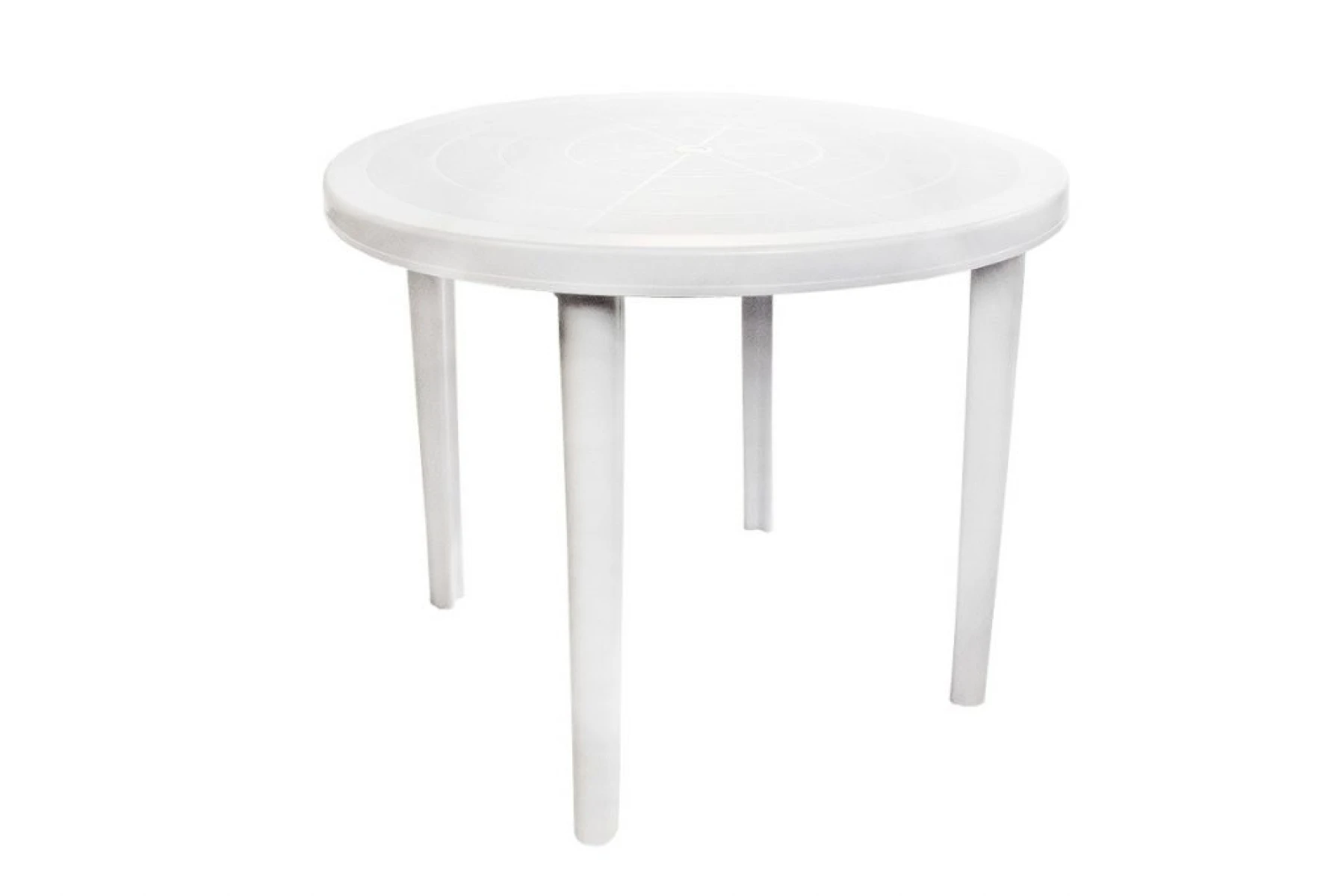 Mesa de plastico redonda 