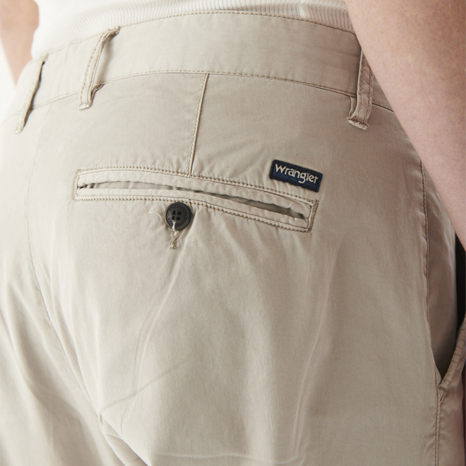 Pantalon Chino Wrangler All Terrain Gear Kaki/marron - Homme 40x30, Randonnée
