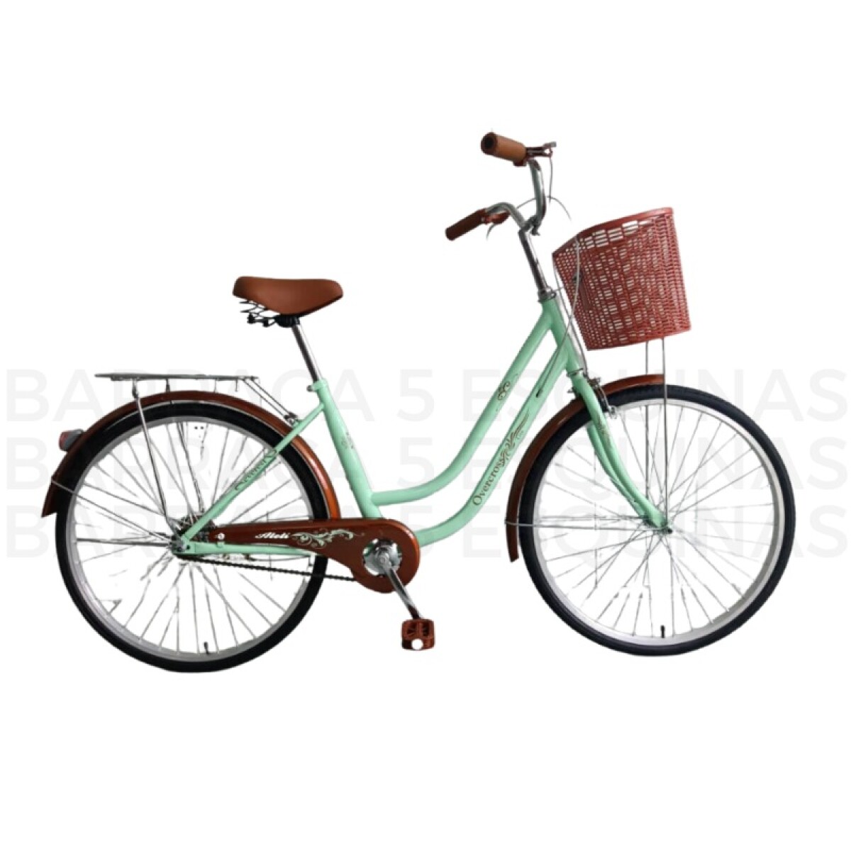 BICICLETA OVERCROSS ALELI R. 26 - VERDE AGUA 