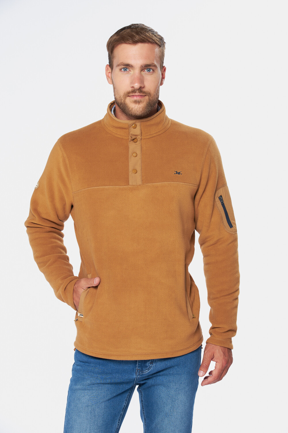 BUZO POLAR DE ABRIGO Mostaza