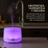 Aromatizador Difusor Humidificador Perfume Luces Led 500 Ml Variante Color Blanco