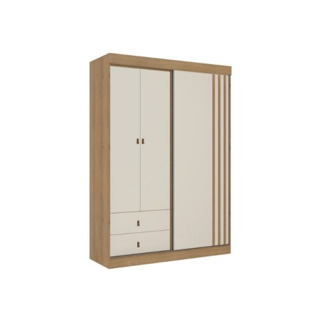 ROPERO ASPEN 3 PUERTAS 2 CAJONES CAPUCCINO OFF WHITE ROPERO ASPEN 3 PUERTAS 2 CAJONES CAPUCCINO OFF WHITE