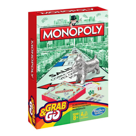 Juego de Viaje Infantil Monopoly Hasbro Original 001