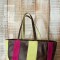 Cartera Positano Verde Fucsia