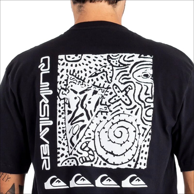 Remera Quiksilver Harmony Spyral - Negro Remera Quiksilver Harmony Spyral - Negro