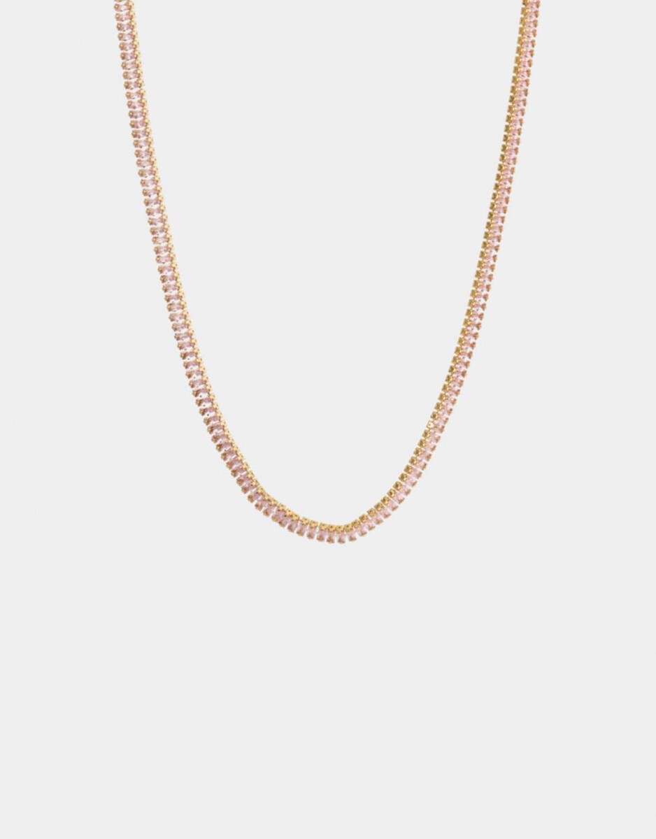 Collares Cortos Bañada en Oro - Dorado 