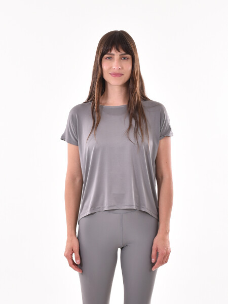 REMERA DAMAVAND GRIS