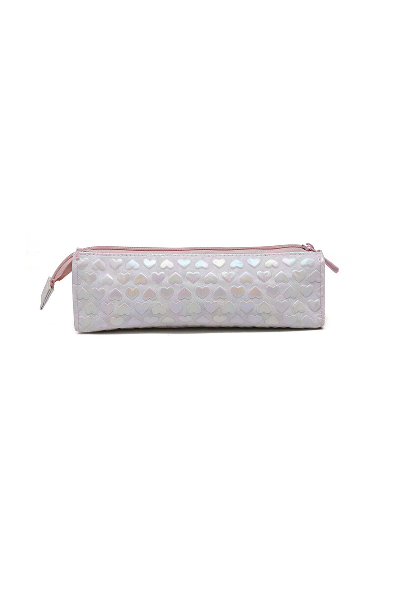 Cartuchera corazones Rosa