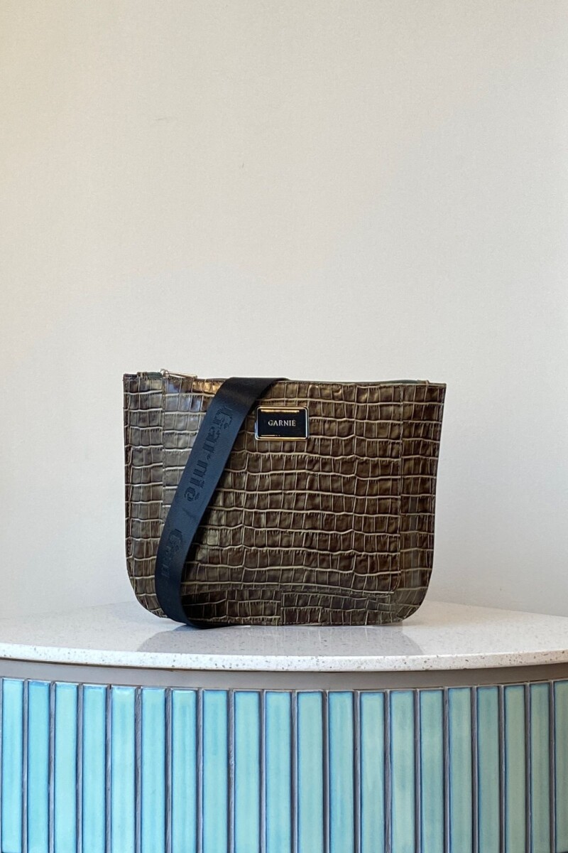 Bandolera Laura - Crocco Verde 