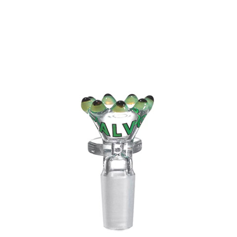 QUEMADOR CALVO GLASS PERLA 14MM MACHO VERDE