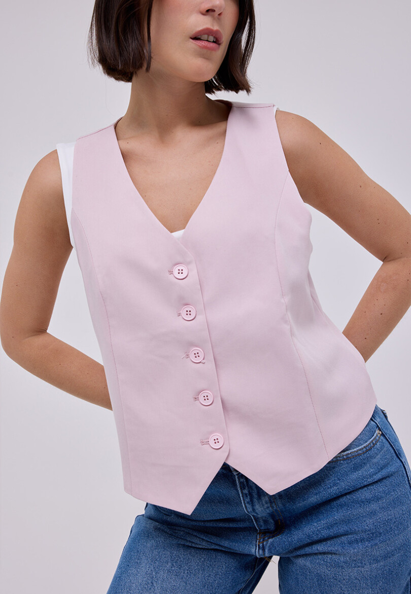 Chaleco Roma Rosa