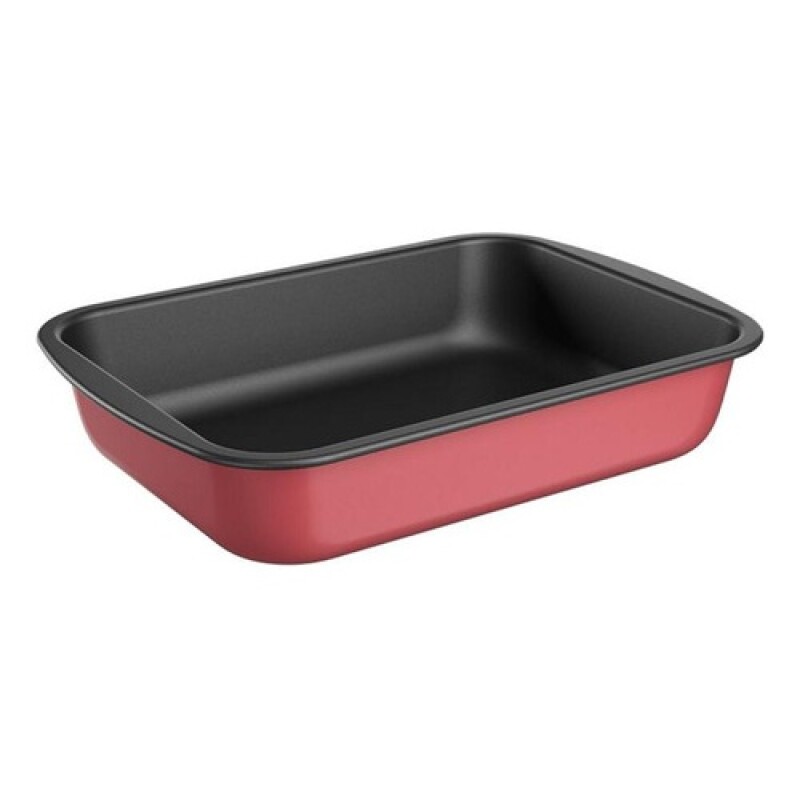 Asadera rectangular en aluminio Brinox - Línea Chilli Cherry 39.5x28.6x6.6cm Asadera rectangular en aluminio Brinox - Línea Chilli Cherry 39.5x28.6x6.6cm
