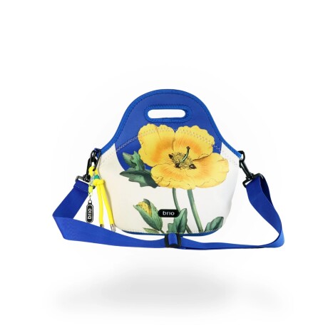 Lunchera de Neopreno Brio LB121-FLW Big Bro con Correa FIORE