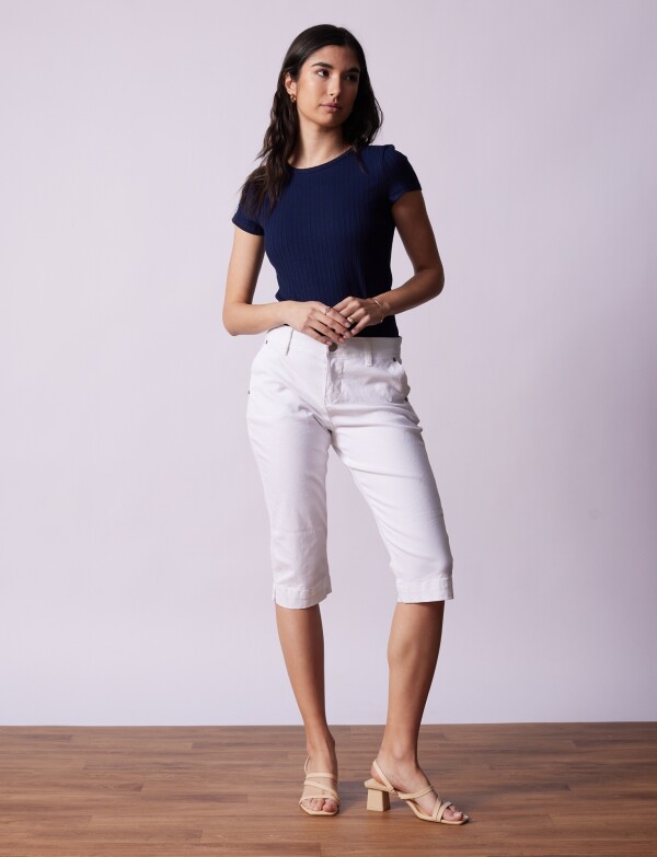 Capri Jean Goddess BLANCO