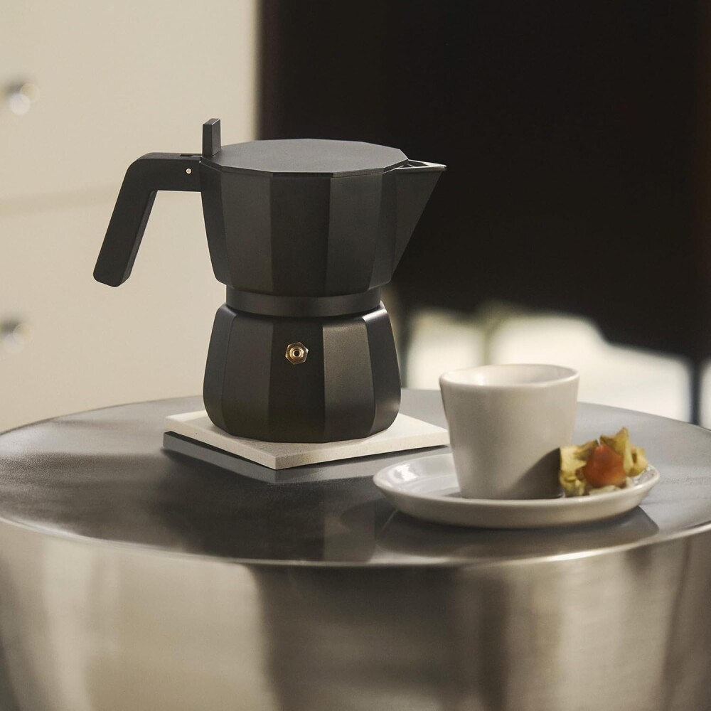 ALESSI MOKA CAFETERA ESPRESS NEGRA 6 TZ DAVID CHIPPERFIELD ALESSI MOKA CAFETERA ESPRESS NEGRA 6 TZ DAVID CHIPPERFIELD
