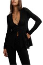JANEY LACE TOP Negro