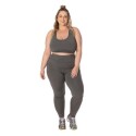 CALZA CODIGO LYCRA CON ALGODÓN GRIS