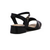 Sandalia Mujer Comfortflex Taco Bajo Negro
