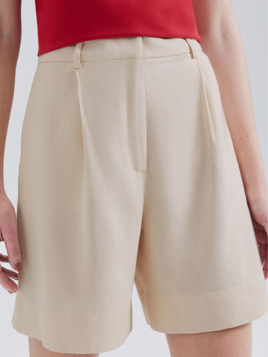 SHORT DE SASTRE - BEIGE 