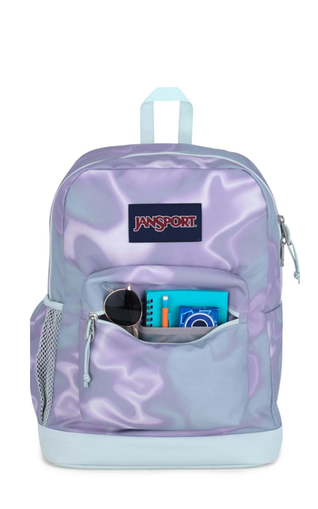 MOCHILA CROSS TOWN PLUS - PLATINUM PUDDLES — Jansport MOCHILA CROSS TOWN PLUS - PLATINUM PUDDLES — Jansport