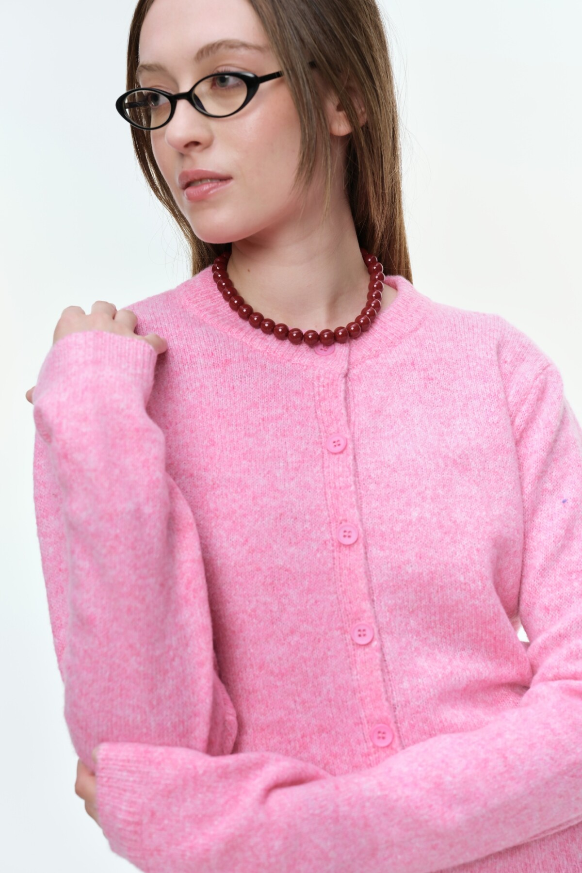 Cárdigan Liv Rosado