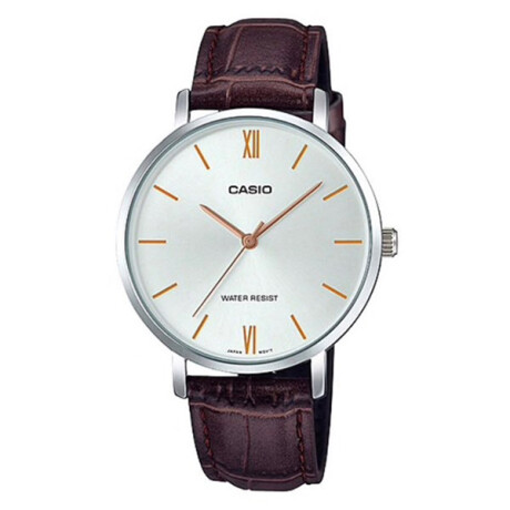 RELOJ CASIO CLÁSICO CUERO MARRÓN 0