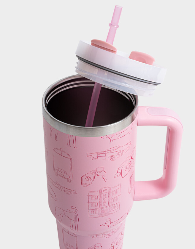 Artículos cocina Vaso Alto Térmico - Fucsia Claro