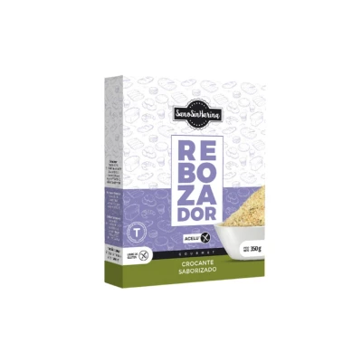 Rebozador crocante saborizado s/gluten 350 gr Sano Sin Harina Reboz Croc Sabor Sanosinharina