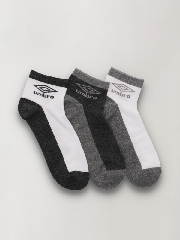 Medias Deportivas Pack X3 Umbro Hombre 925