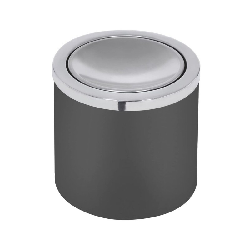 Basurero Basculante 5L Acero Inox Negro BASURERO BASCULANTE 5L ACERO INOX. NEGRO