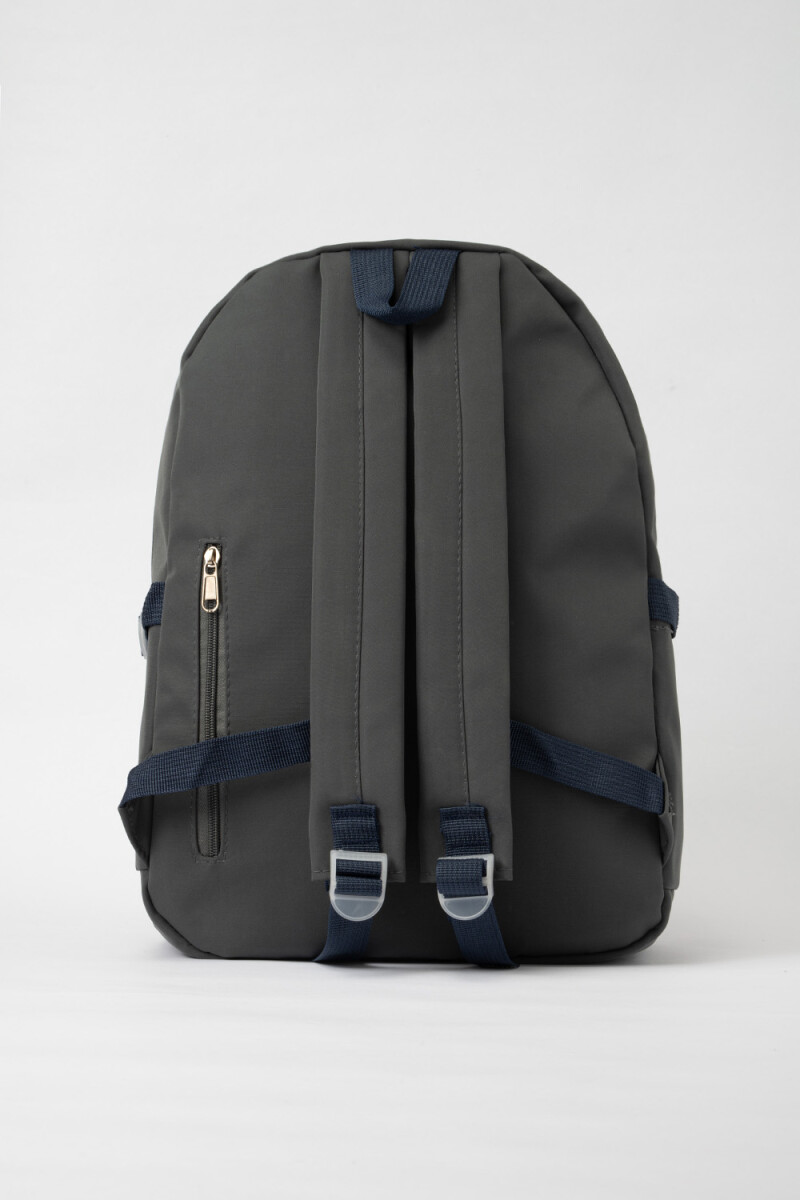 Mochila combinada Gris