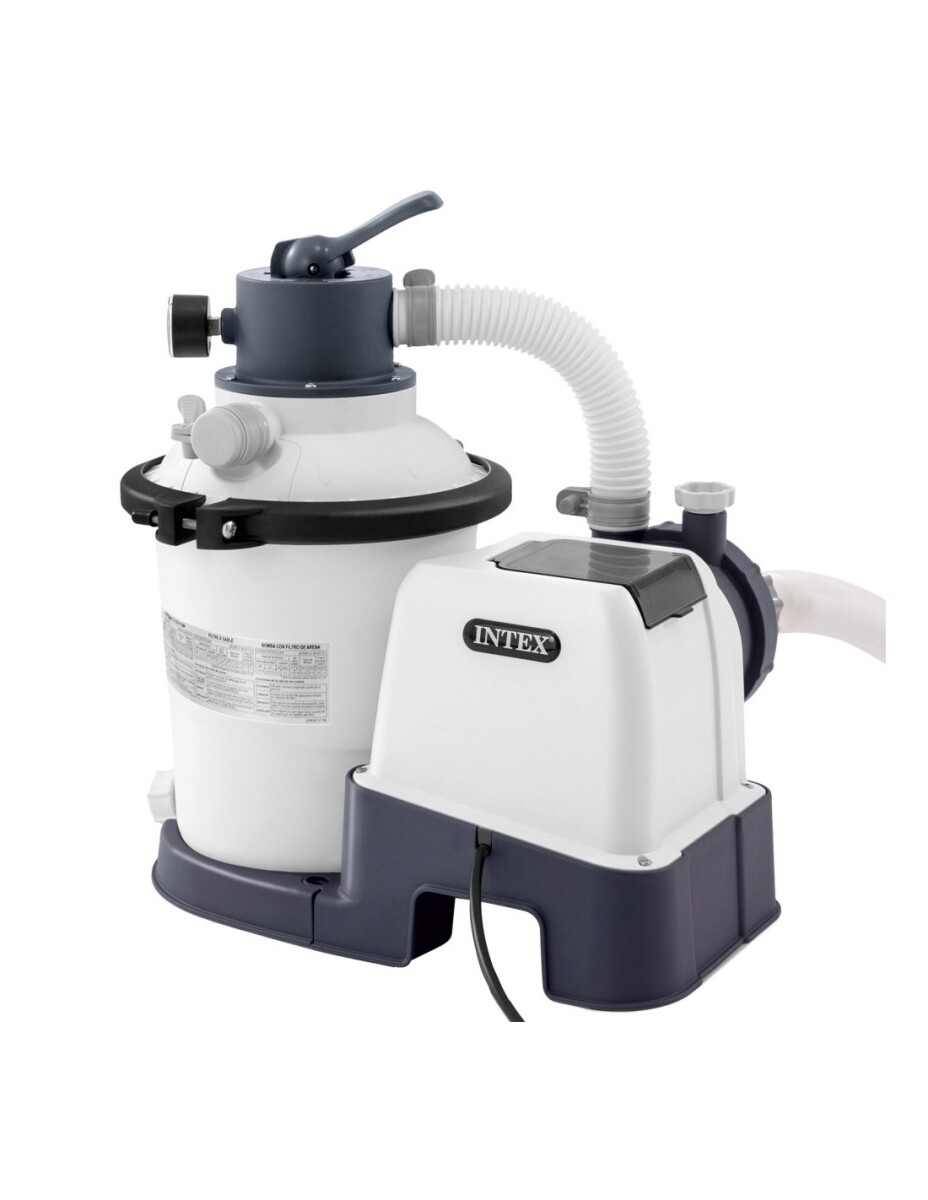 INTEX BOMBA FILTRO ARENA PARA PISCINA 3500L/H 0.12HP 6.5KGS 