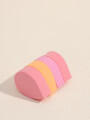 Set Esponjas 4 Un. Mix Colores Color Unico