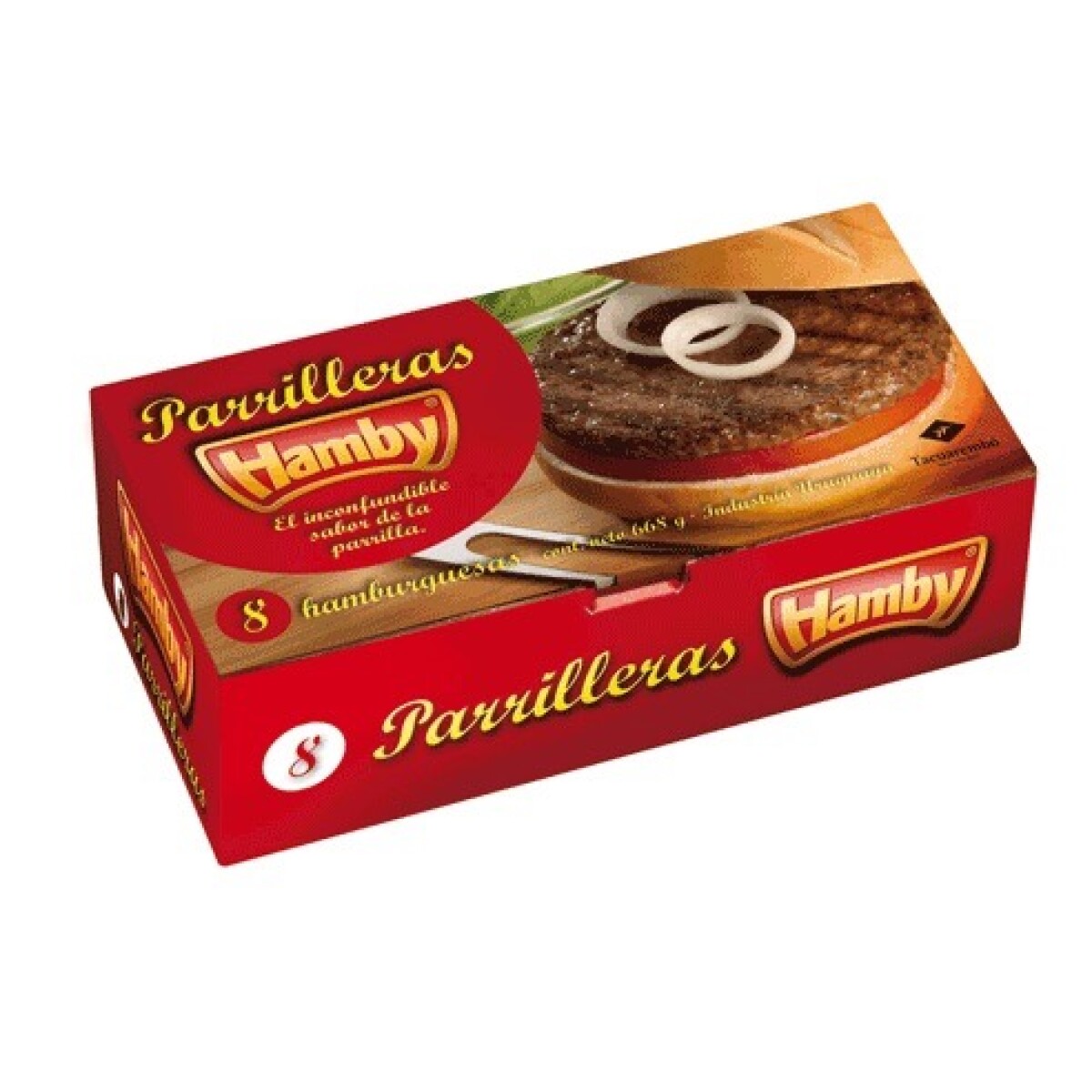 Hamburguesa Hamby parrillera - 8 uds. - 670 gr 