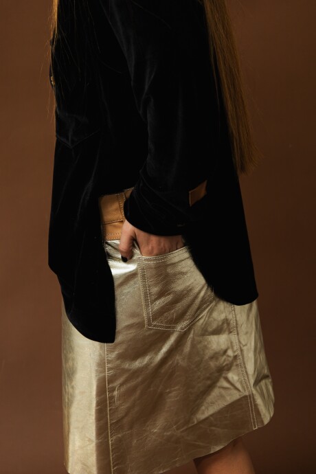 Midi Friend Skirt Dorado Suave