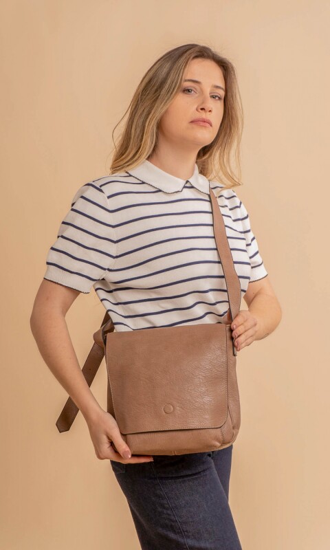 BANDOLERA MARGARITA TOPO