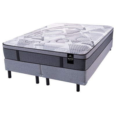 Colchón 120 Luxury Pocket con Sommier Queen 160x200