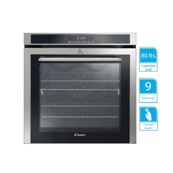 Horno Eléctrico De Empotrar Candy Fcxne 888x Wifi 75 Litros HORNO DE EMPOTRAR CANDY FCXNE888X WIFI