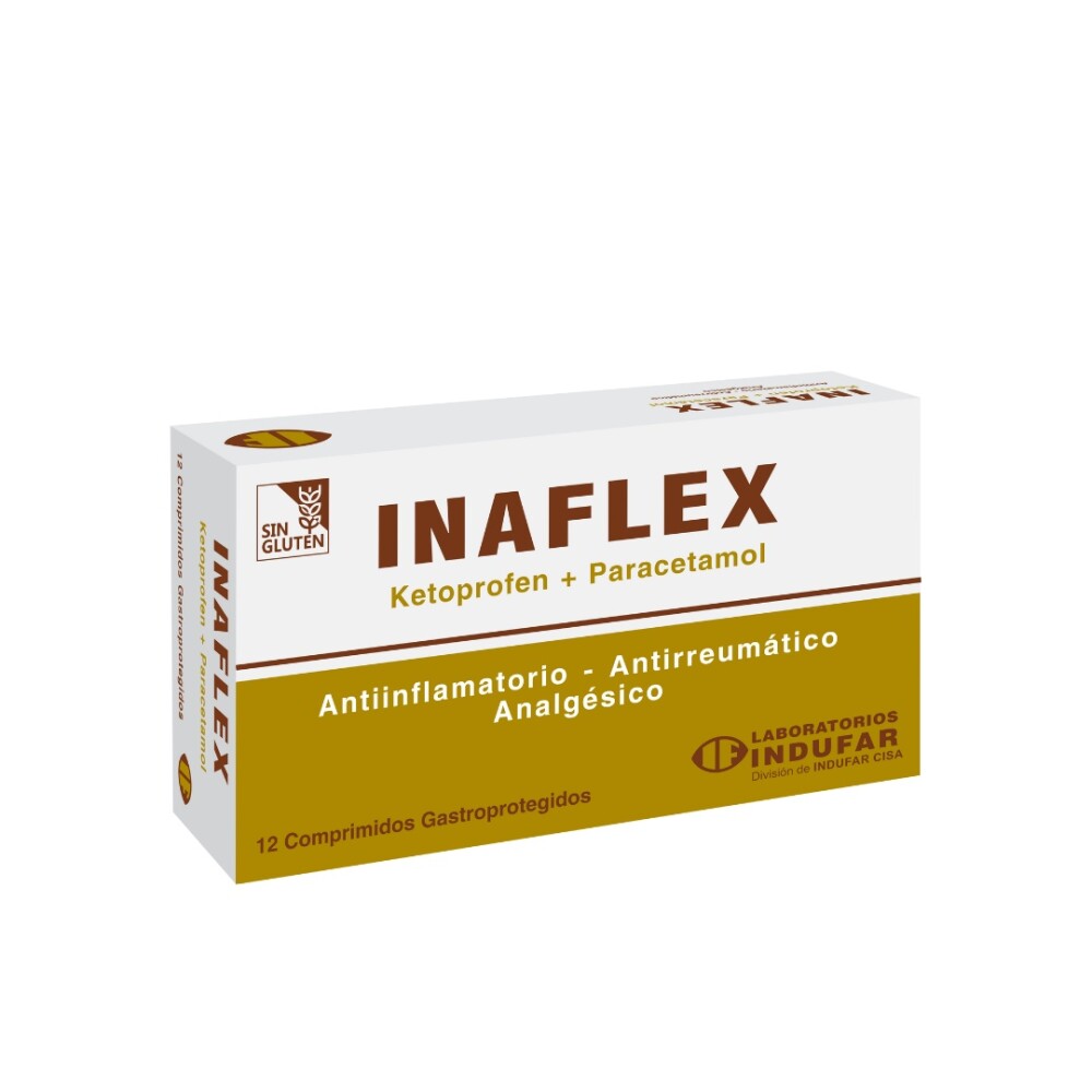 INAFLEX CJ X 12 COMPRIMIDOS única