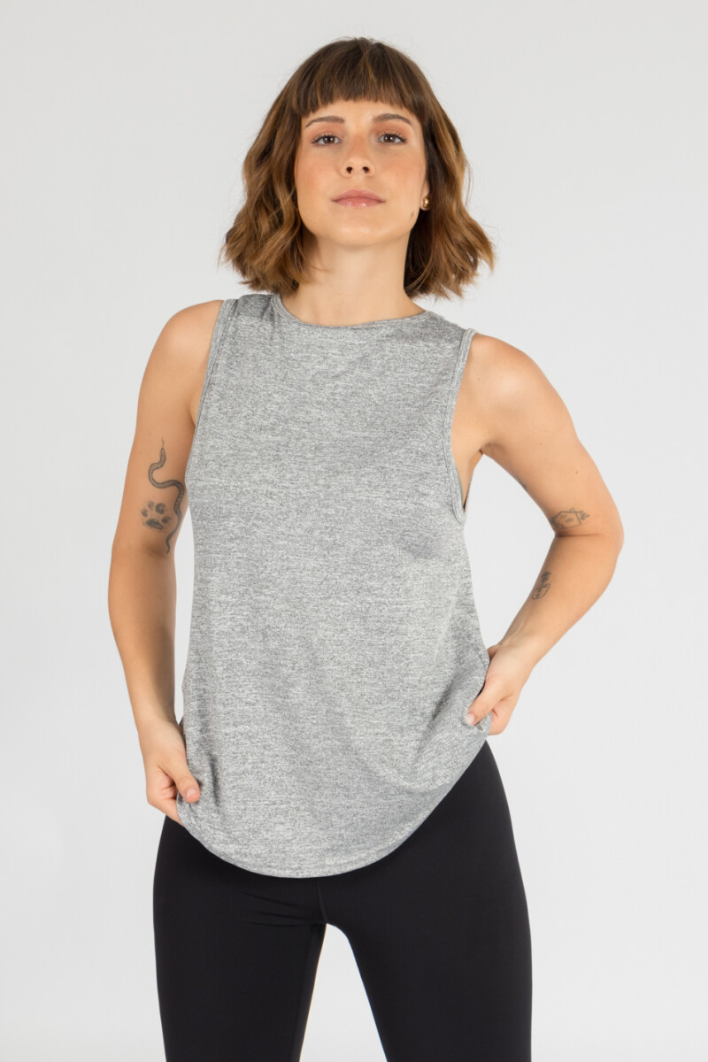 Nilo top - Gris melange 